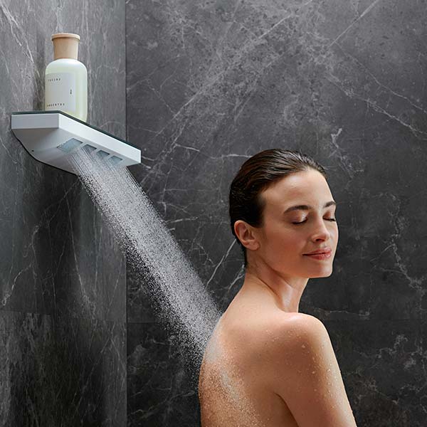 Боковой душ 360 с полкой Rainfinity Hansgrohe 26243700