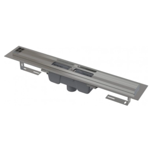 APZ1001-1050 Желоб 60л нерж без реш комбин вертикал. ALCAPLAST