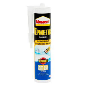 Герметик силиконовый Момент 2047372 белый