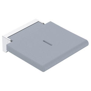 Сиденье для душа AVS Ilma серый/сатин