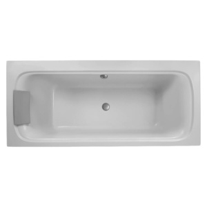 Ванна из искусственного камня Jacob Delafon Elite Flight 180x80 белая с ножками и экраном
